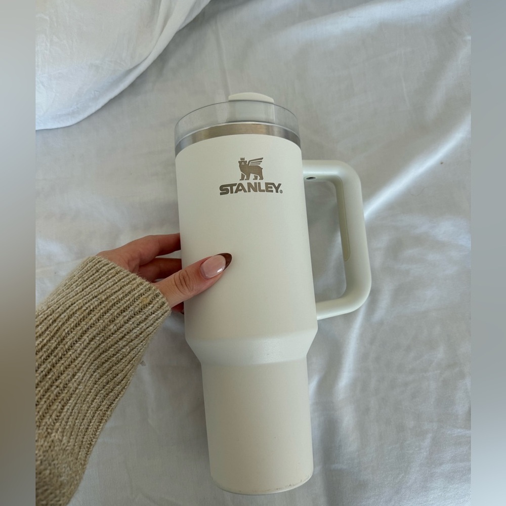 white 40 oz stanley
